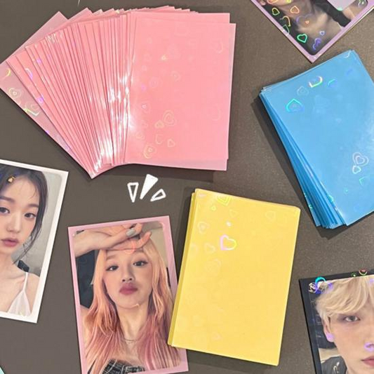 [Në Gjendje] Colorful Holographic photocard sleeves
