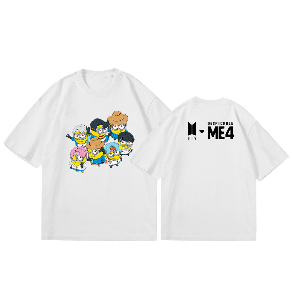 [PRE-ORDER] BTS X Despicable Me 4 T-shirts ver.2