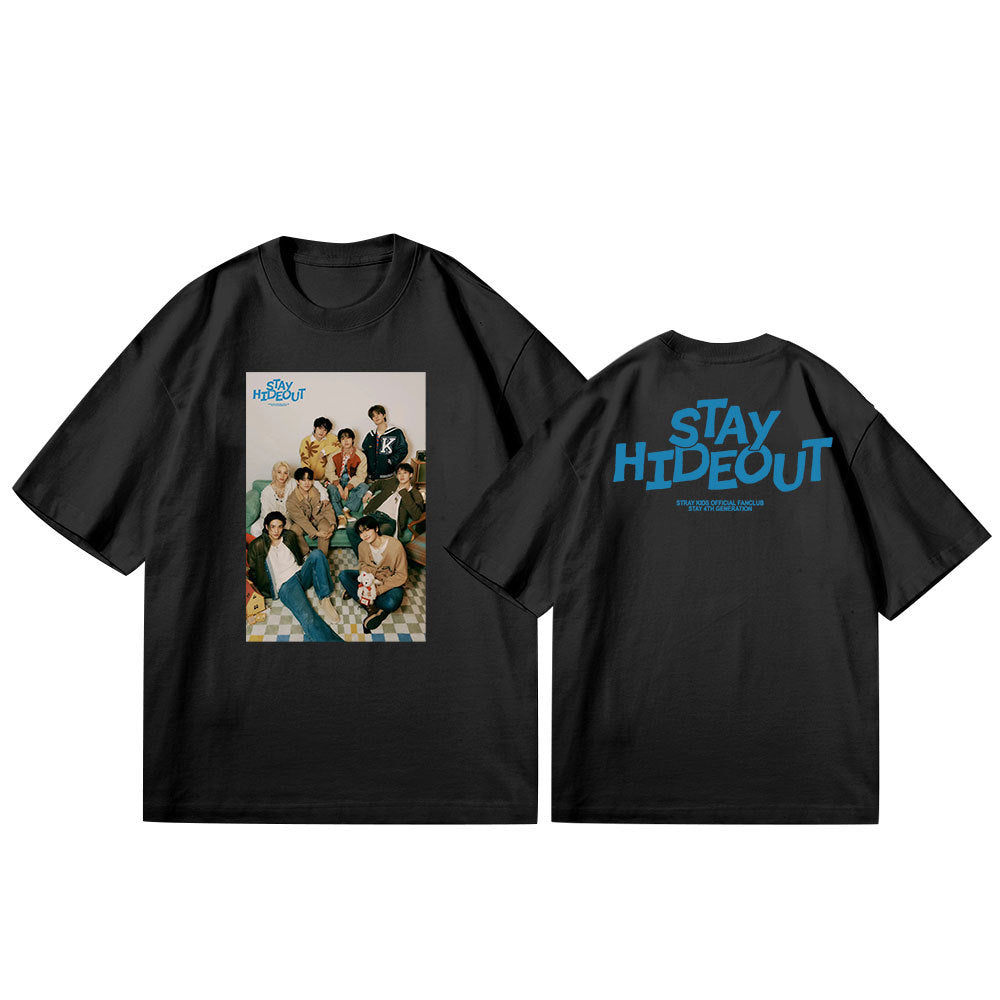 [PRE-ORDER] STRAY KIDS 'Stay Hideout' T-shirts