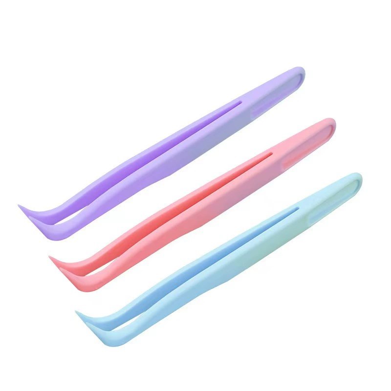 Macaron-colour craft tweezers