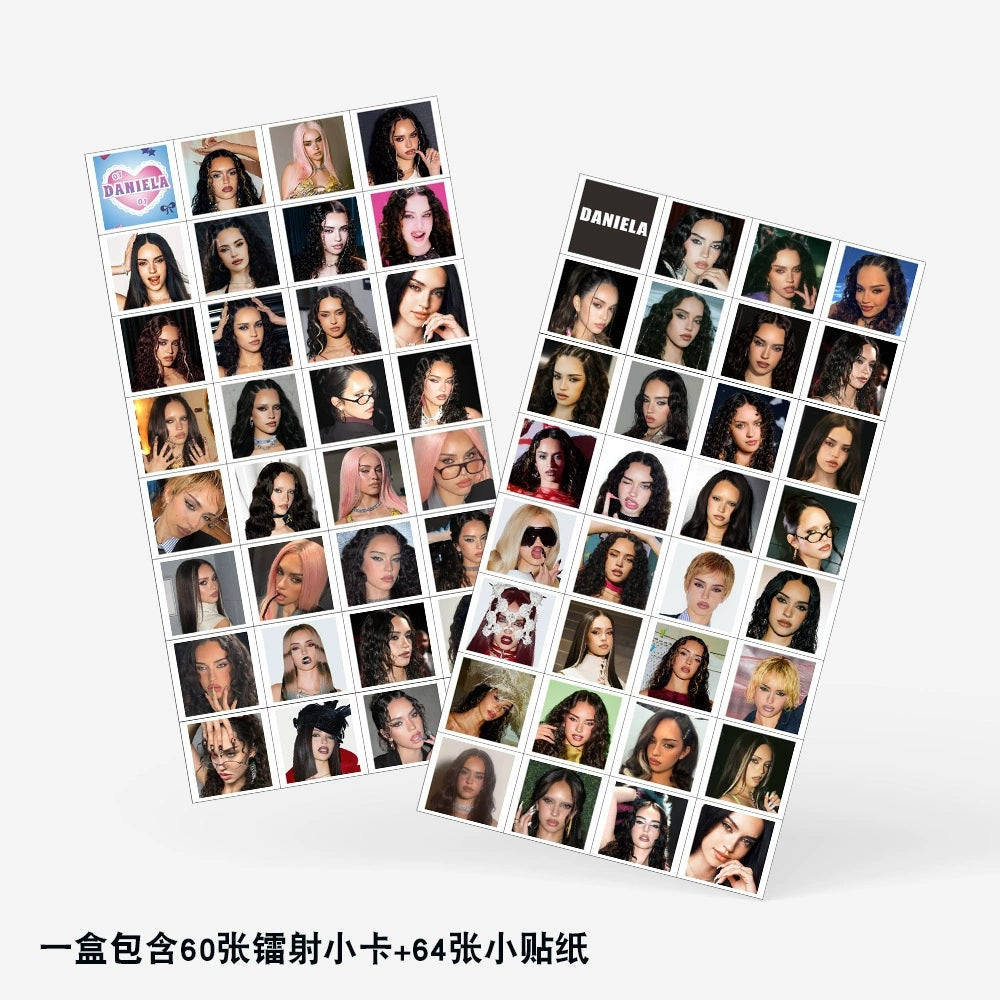 KATSEYE photo cards and stickers