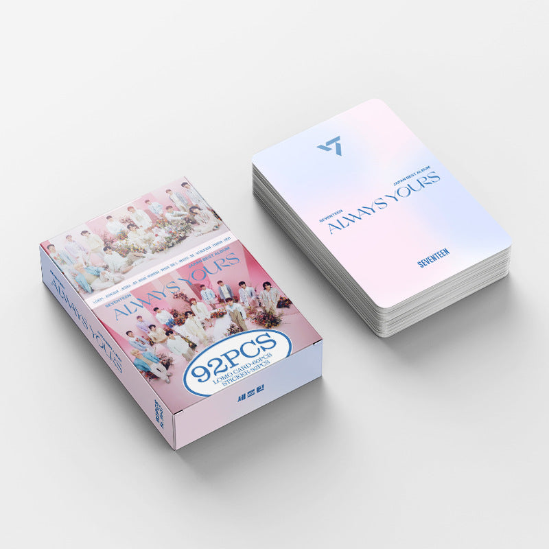 [PRE-ORDER] SEVENTEEN 'ALWAYS YOURS' lomocards (92pcs)
