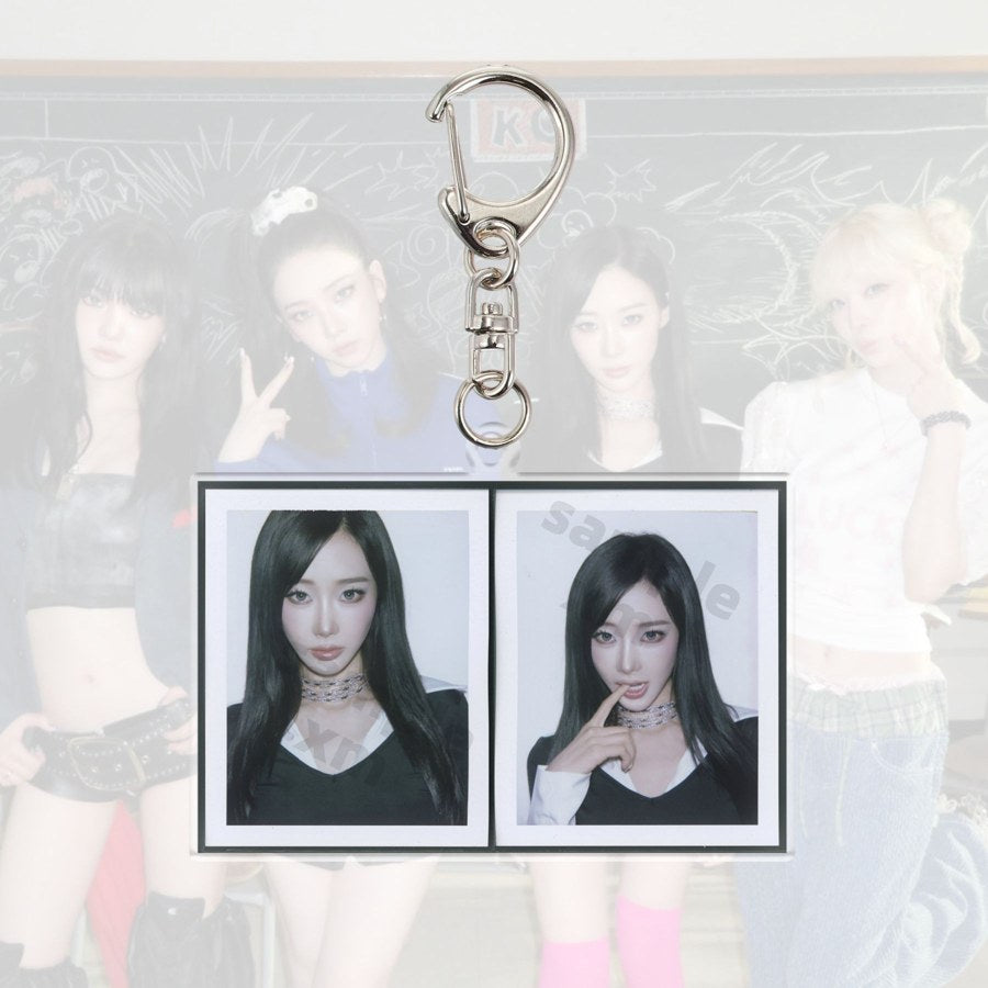 aespa acrylic keyring options