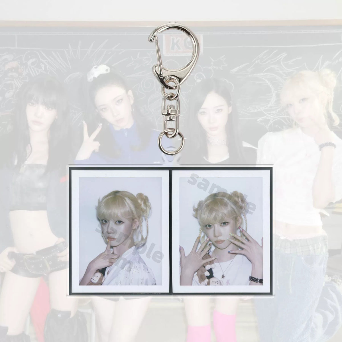 aespa acrylic keyring