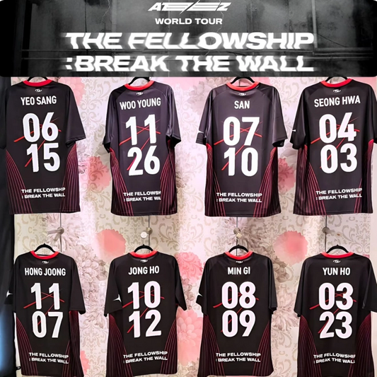 [Në Gjendje] HONG JOONG ATEEZ 'The fellowship: Break The Wall' Jersey