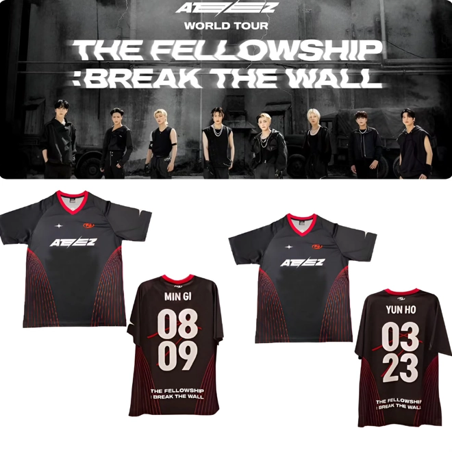 [PRE-ORDER] ATEEZ 'The fellowship: Break The Wall' Jersey