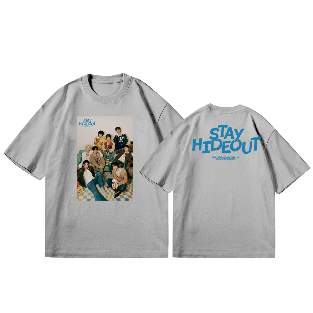 [PRE-ORDER] STRAY KIDS 'Stay Hideout' T-shirts