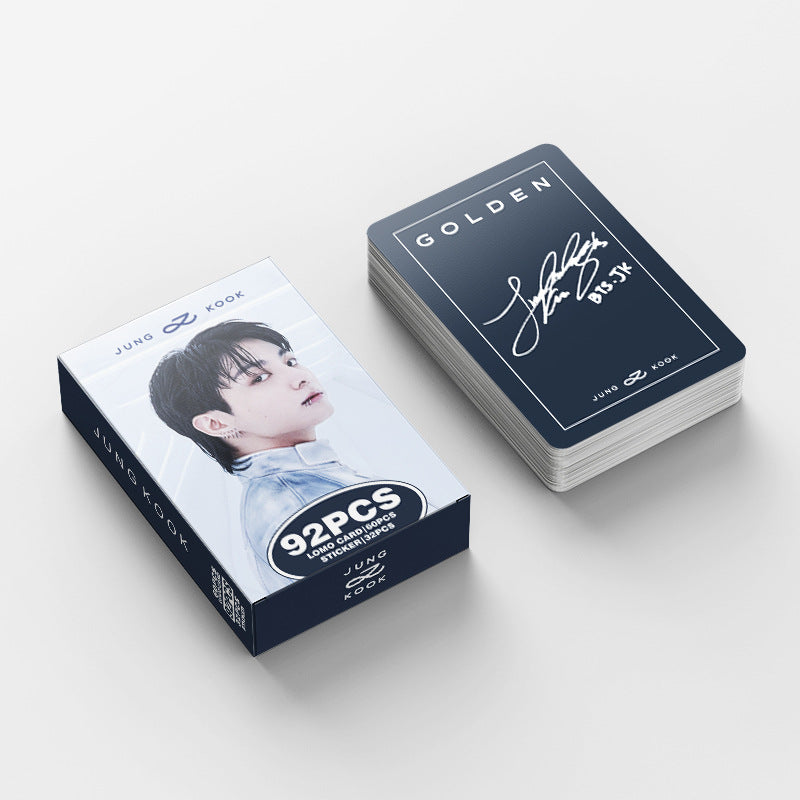 [PRE-ORDER] BTS JUNGKOOK 'Golden' lomocards (92pcs)