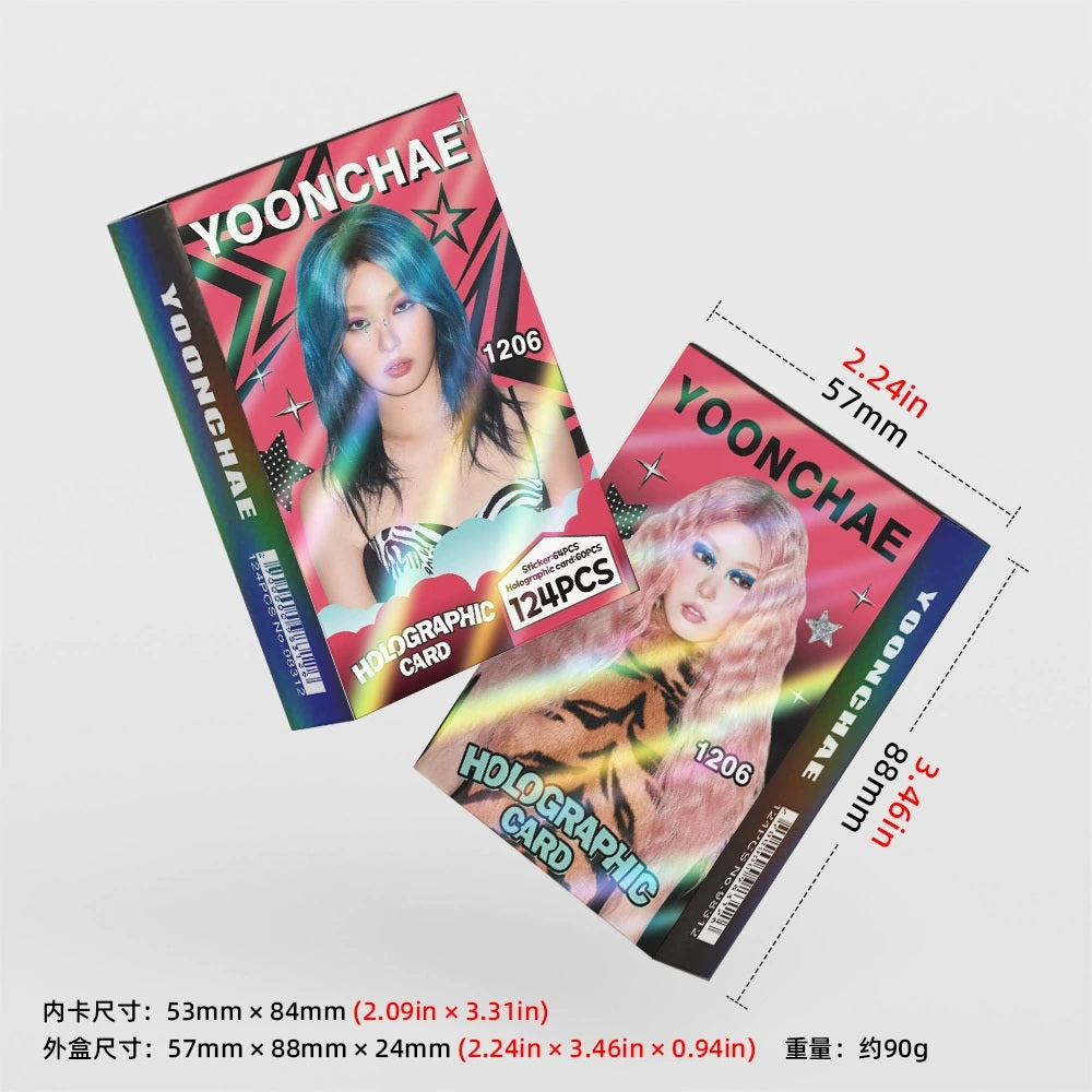 KATSEYE Yoonchae lomocard set