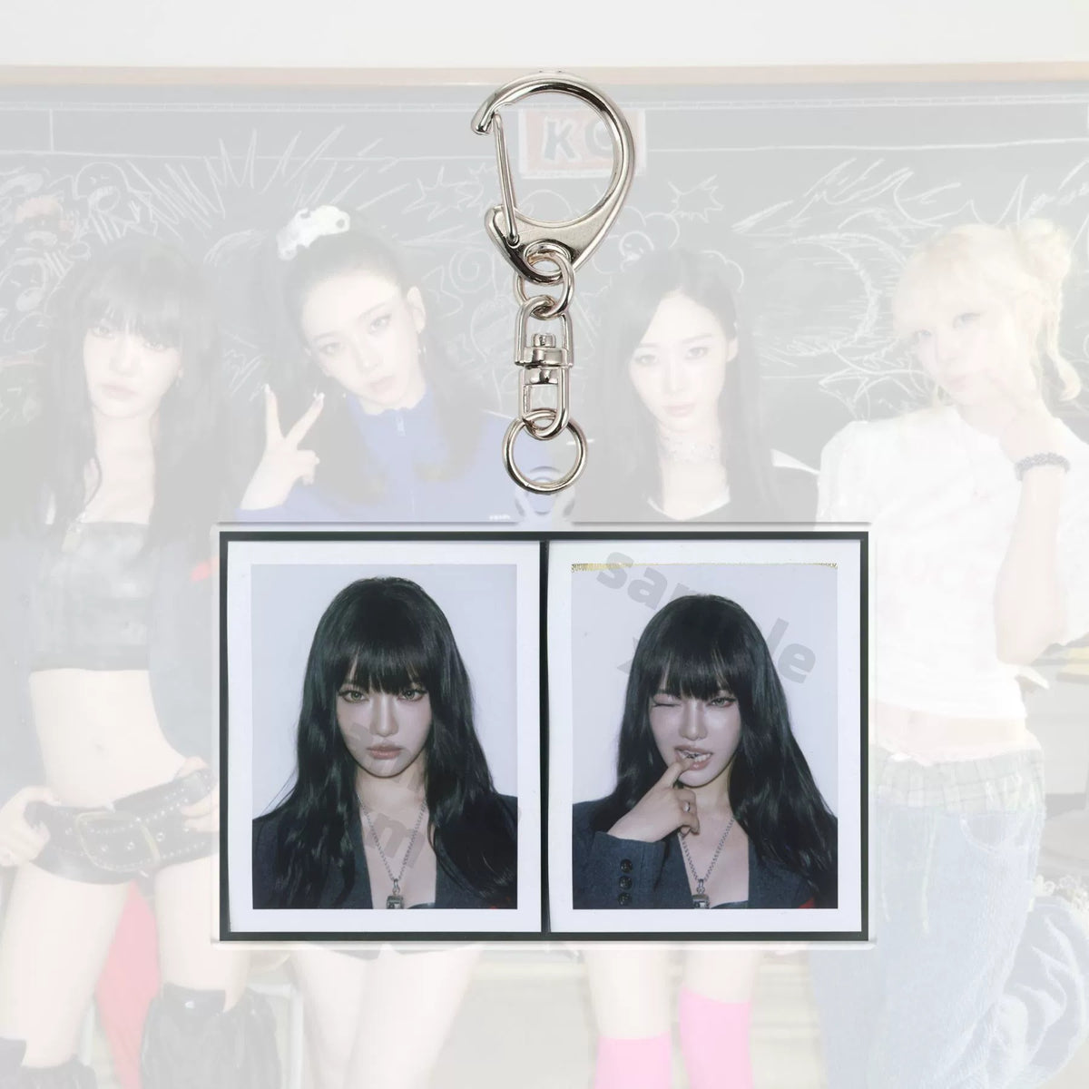 aespa acrylic keyring
