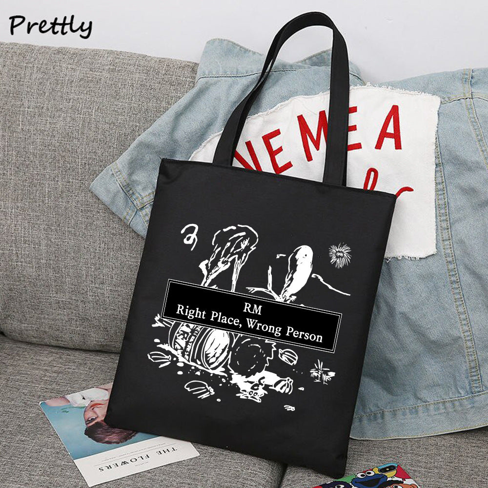 [PRE-ORDER] BTS RM 'Right Place, Wrong Person' Tote Bags