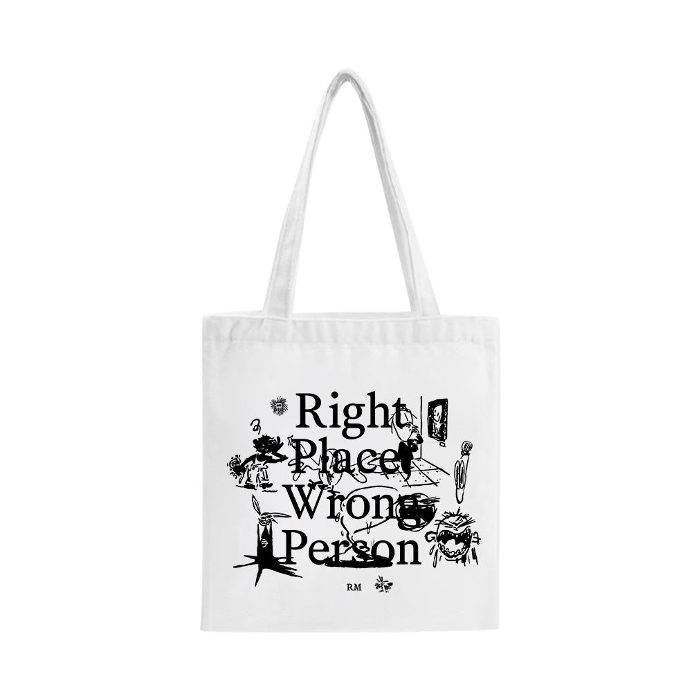 [PRE-ORDER] BTS RM 'Right Place, Wrong Person' Tote Bags