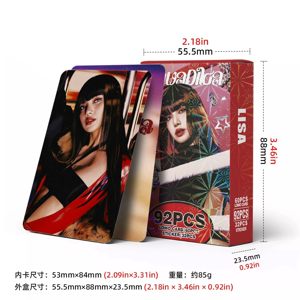 LISA lomocard dimensions