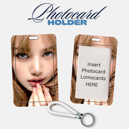 COMING SOON ✈️: Blackpink Lisa PC Holder + White Lanyard