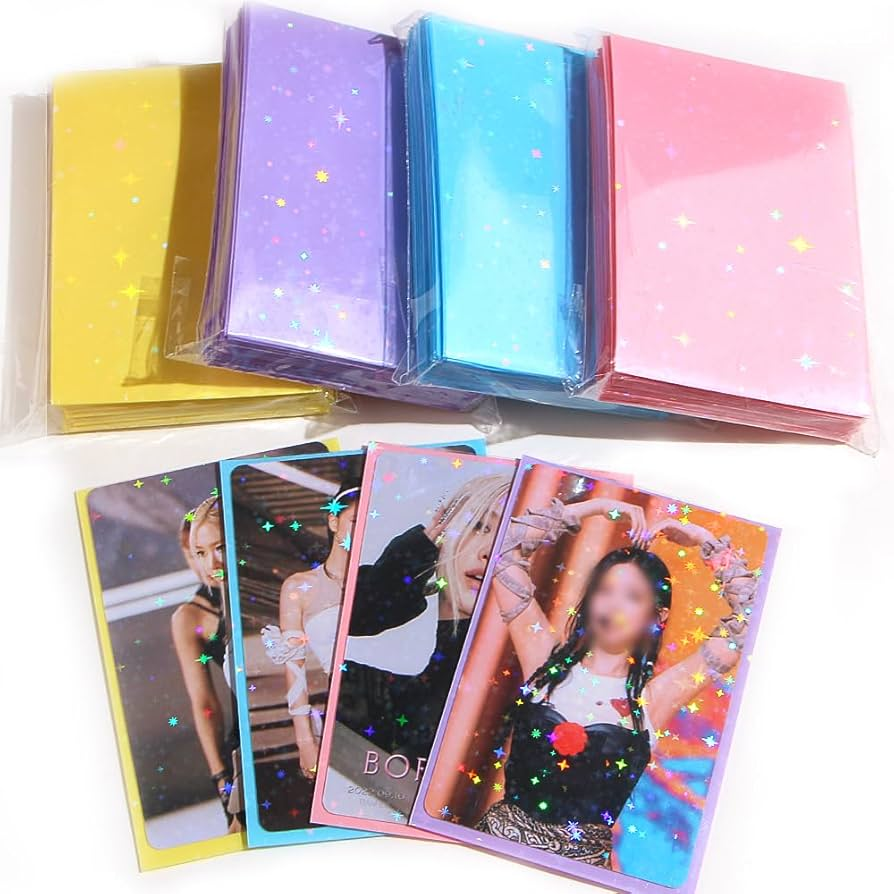 [Në Gjendje] Colorful Holographic photocard sleeves