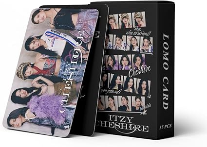 [PRE-ORDER] ITZY Cheshire lomocards (55pcs)