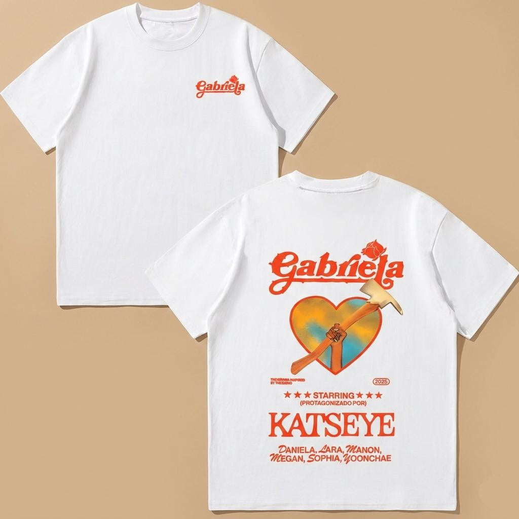 [ON THE WAY] Katseye Gabriela T-shirt