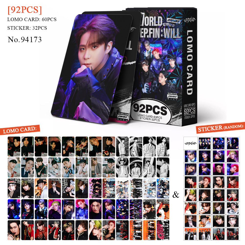[PRE-ORDER] ATEEZ 'Towards The Light' lomocards (92pcs)
