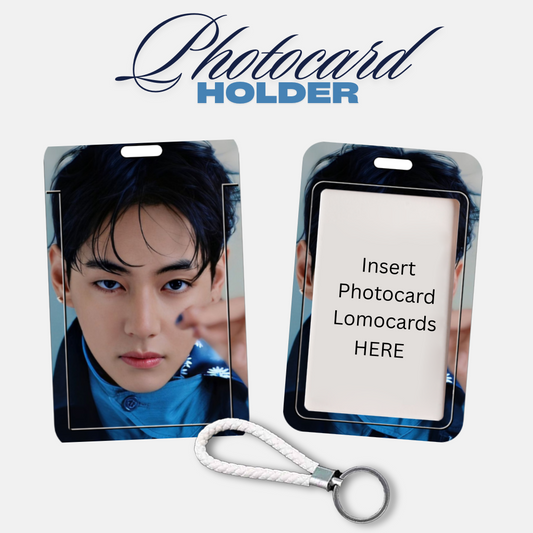 COMING SOON ✈️: BTS Taehyung PC Holder + White Lanyard