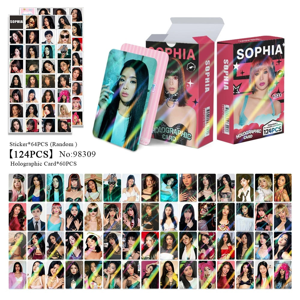 KATSEYE Sophia lomocard set