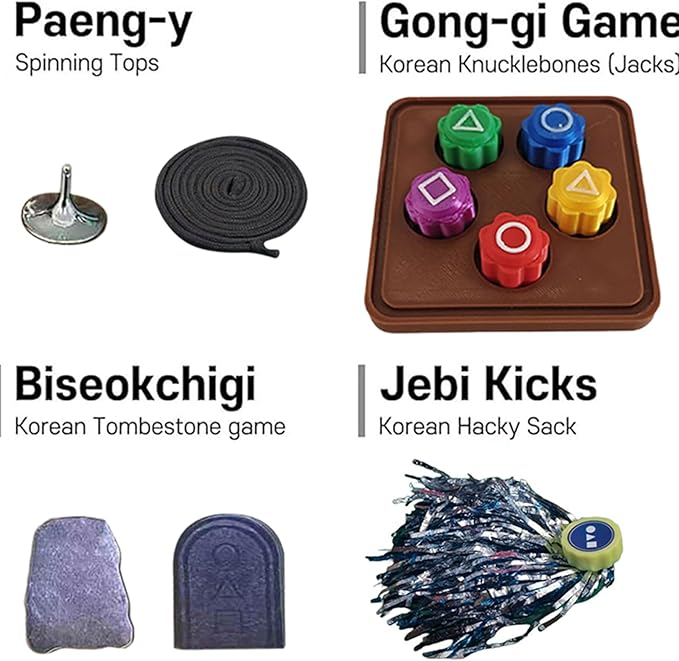 [PRE-ORDER] The Squid Game Korean Folk Game Set