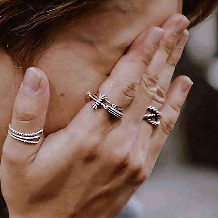 [PRE-ORDER] BTS Jimin Twisted Rope DNA Sterling Silver Ring