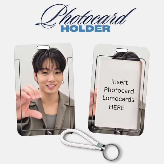COMING SOON ✈️: BTS Jungkook PC Holder + White Lanyard