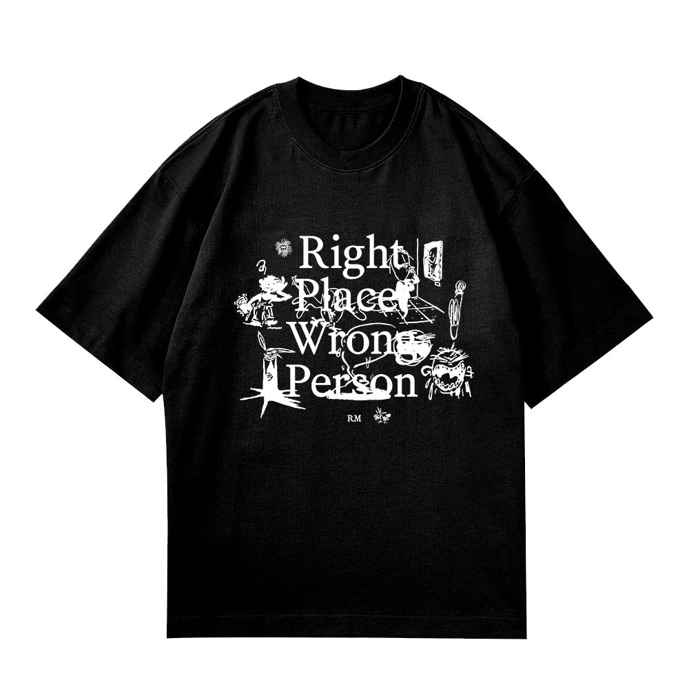 [PRE-ORDER] BTS RM 'Right Place Wrong Person' T-shirts