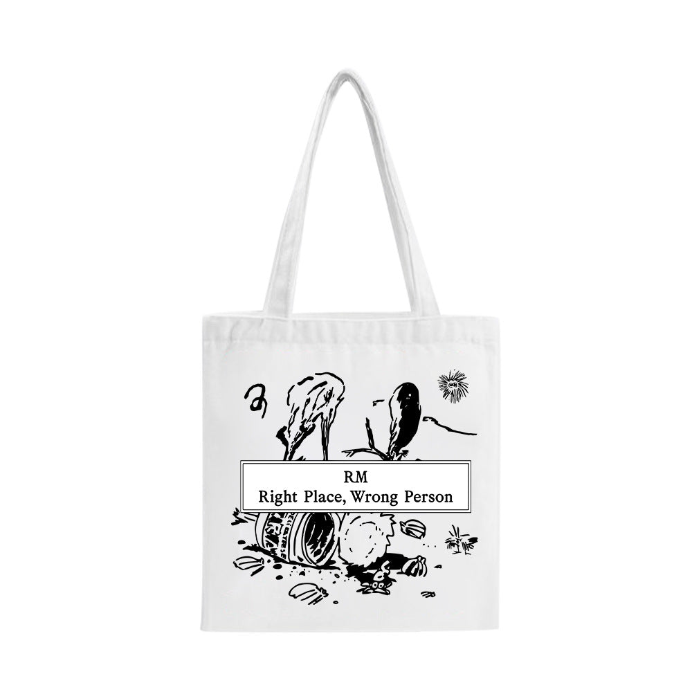 [PRE-ORDER] BTS RM 'Right Place, Wrong Person' Tote Bags