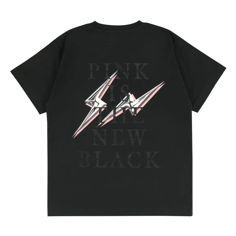 [PRE-ORDER] BLACKPINK x Fragment Black T-Shirt | Model 2