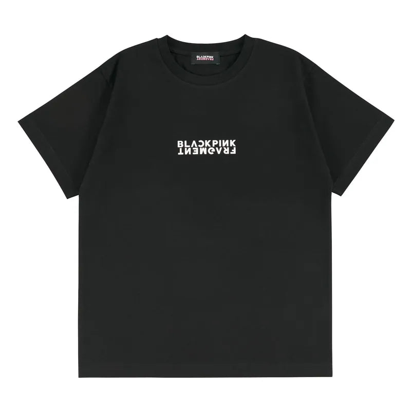 [PRE-ORDER] BLACKPINK x Fragment Black T-Shirt | Model 2