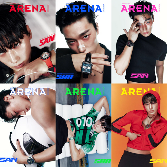 [PRE-ORDER] ARENA HOMME+ KOREA MAGAZINE August Issue | Cover: ATEEZ: SAN