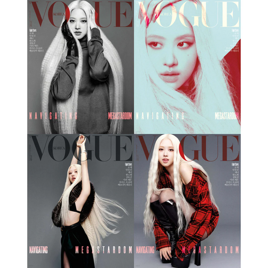 [PRE-ORDER] Magazine: VOGUE KOREA August Issue | Cover: BLACKPINK : ROSE