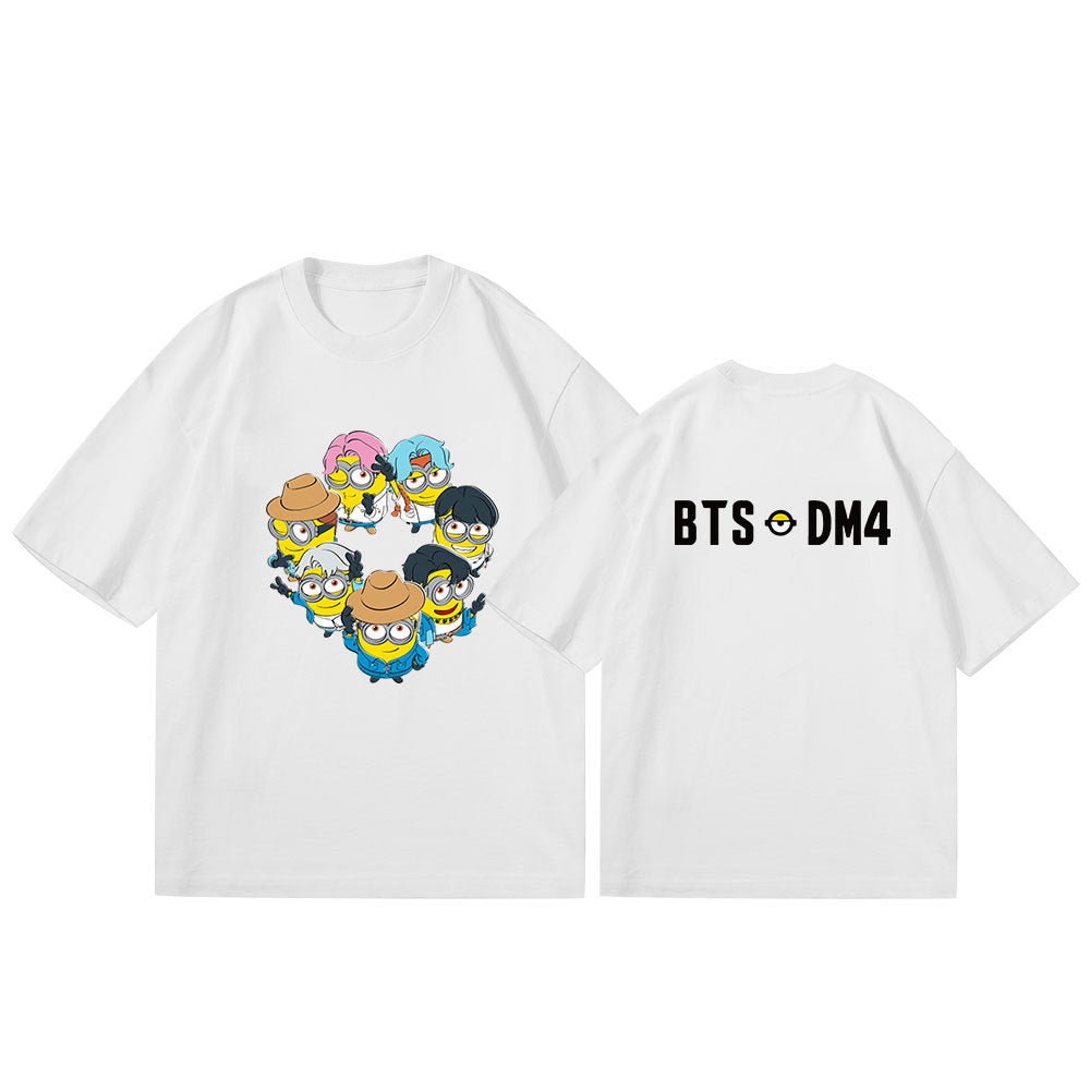 [PRE-ORDER] BTS X Despicable Me 4 T-shirts ver.2