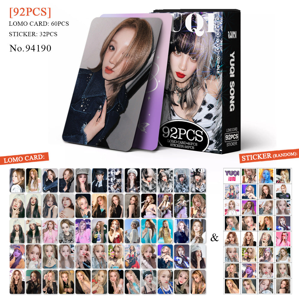 [PRE-ORDER] (G)I-DLE 'I Sway' lomocards (92pcs)