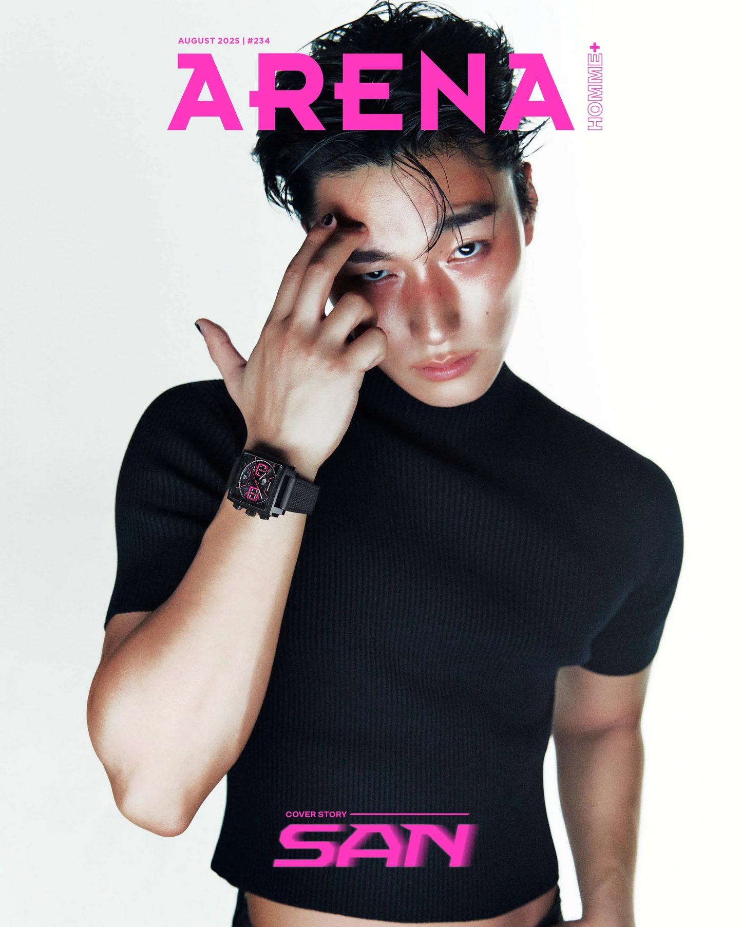 [PRE-ORDER] ARENA HOMME+ KOREA MAGAZINE August Issue | Cover: ATEEZ: SAN
