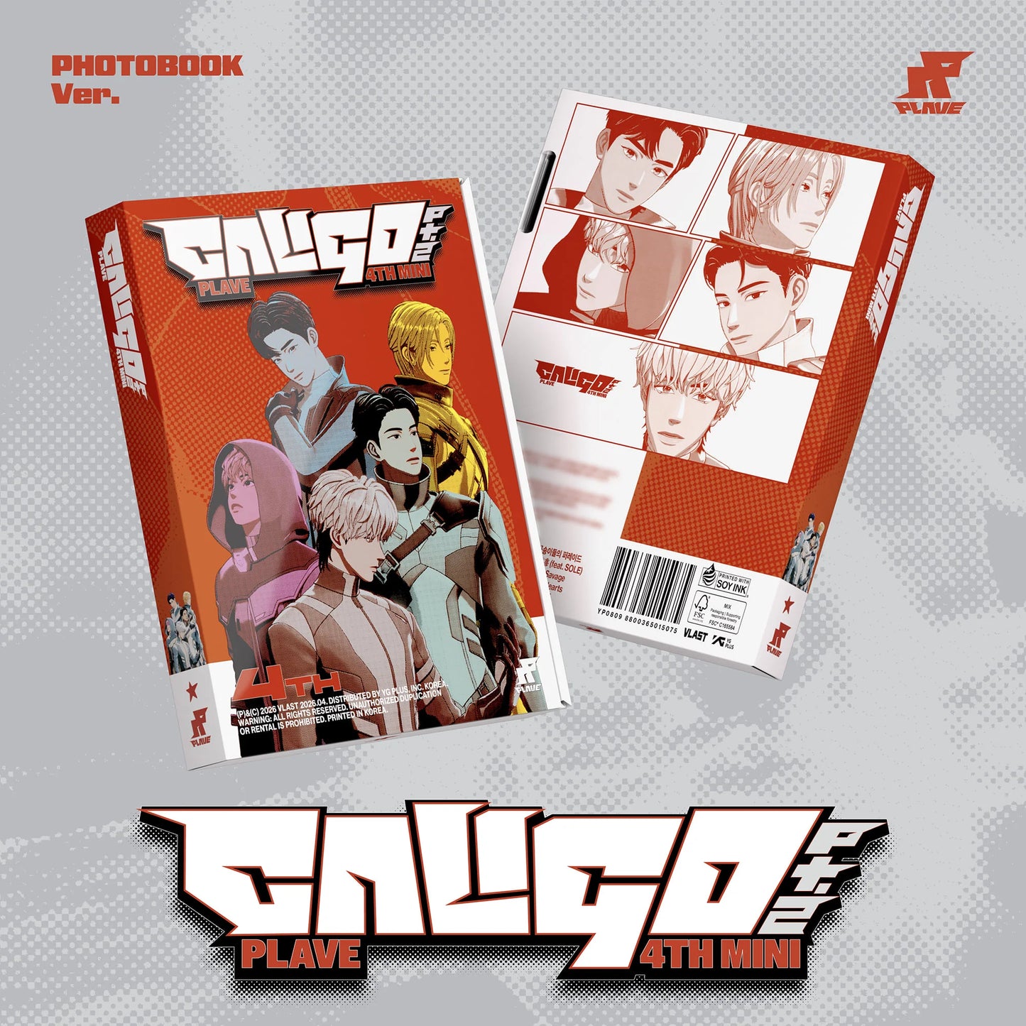 [PRE-ORDER] PLAVE - [CALIGO PT.2] 4th Mini Album PHOTOBOOK Version NO CD ❌
