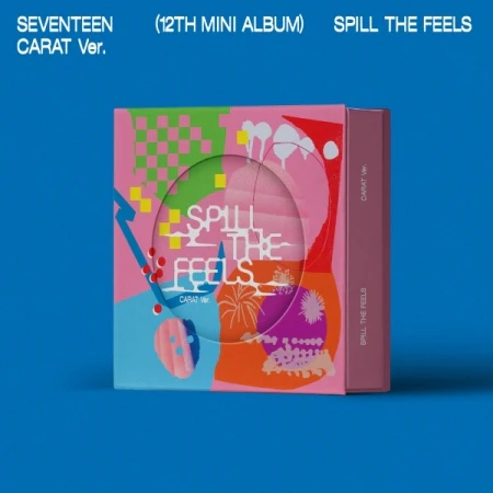 [PRE-ORDER] SEVENTEEN - [SPILL THE FEELS] 12th Mini Album RANDOM Version NO CD ❌
