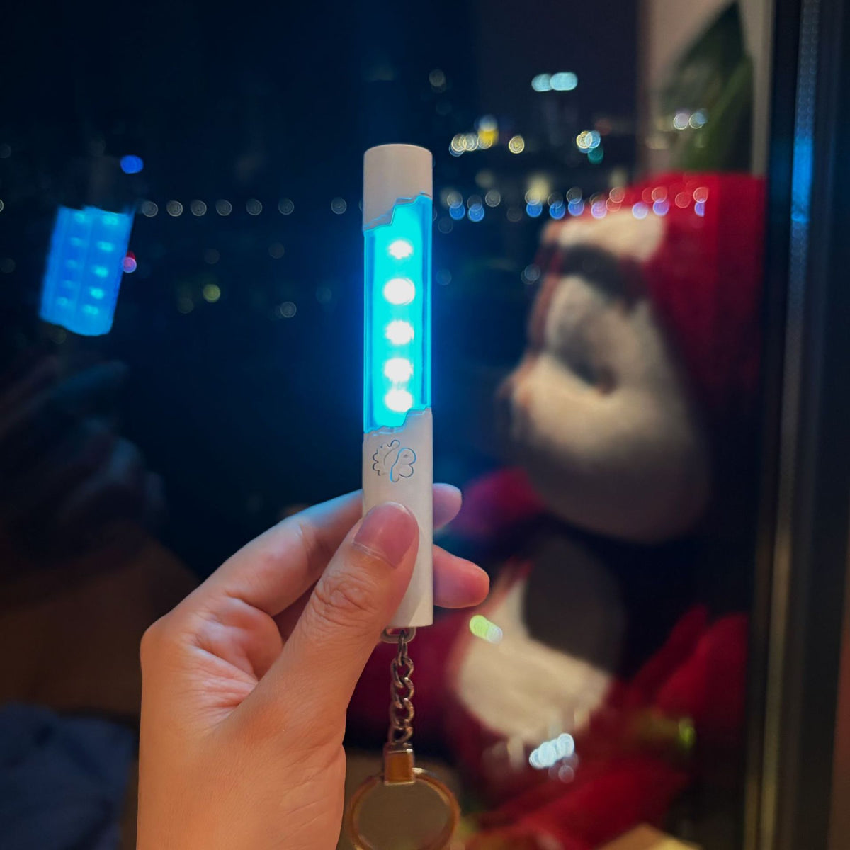 CORTIS light stick keyring glowing