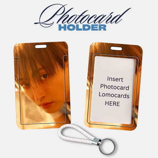 COMING SOON ✈️: ATEEZ Hongjoong PC Holder + White Lanyard