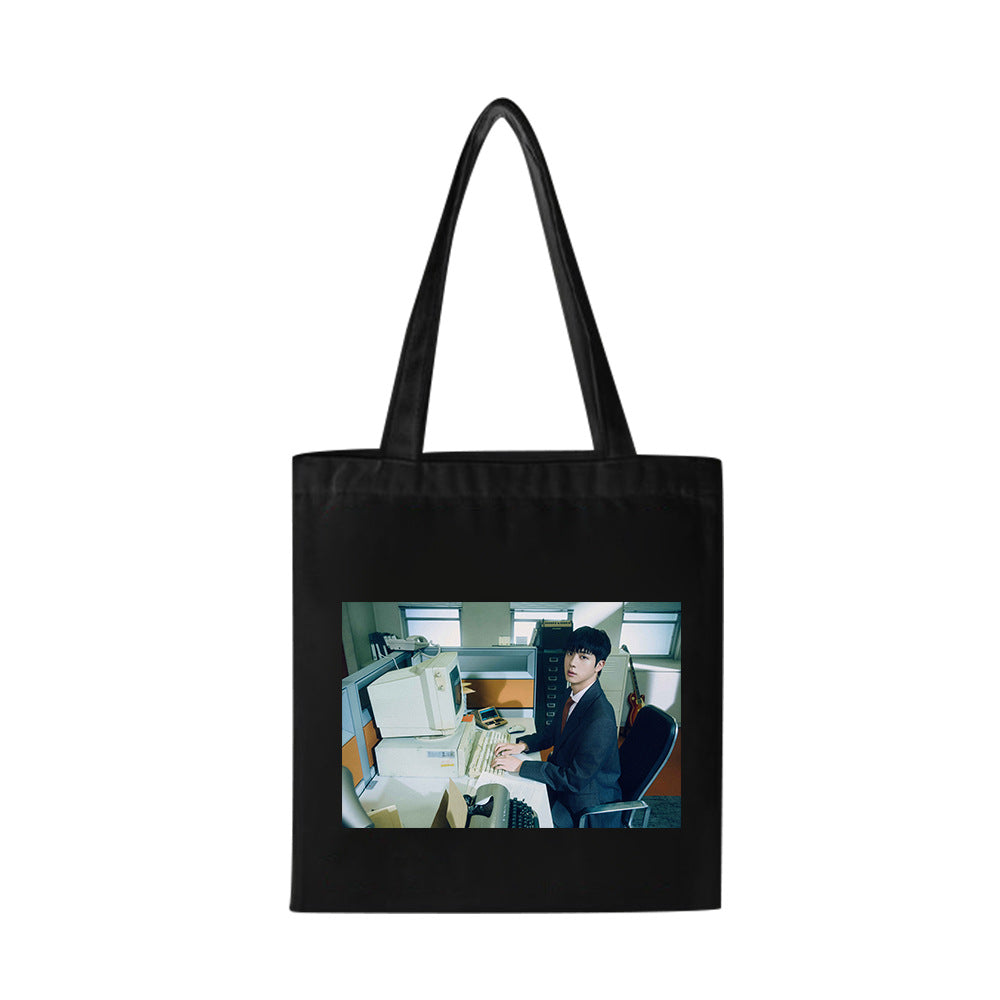 [PRE-ORDER] BTS Jin 'HAPPY' Tote Bags