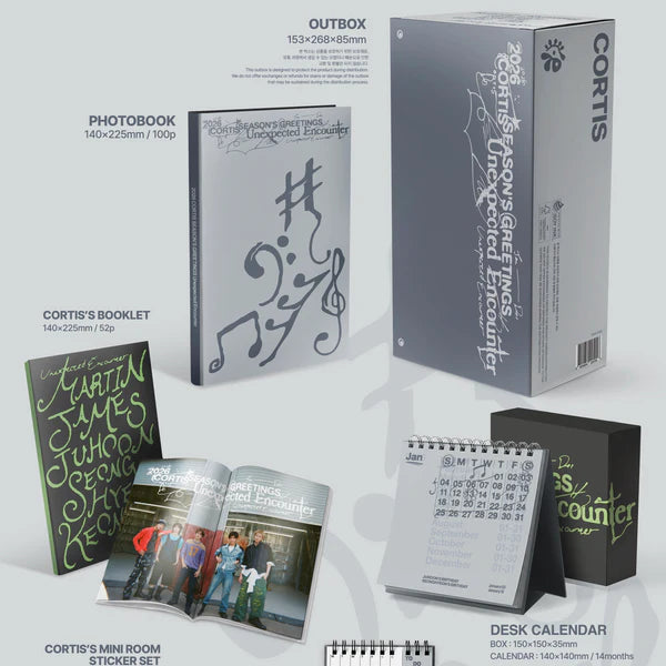 [PRE-ORDER] CORTIS – 2026 Official Season’s Greetings