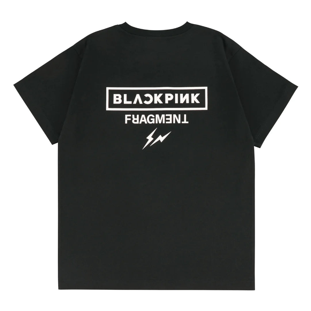 [PRE-ORDER] BLACKPINK x Fragment Black T-Shirt | Model 3