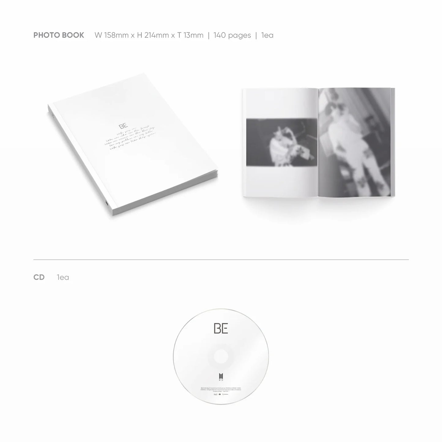 [On The Way] BTS - [Be] Essential Edition NO CD ❌