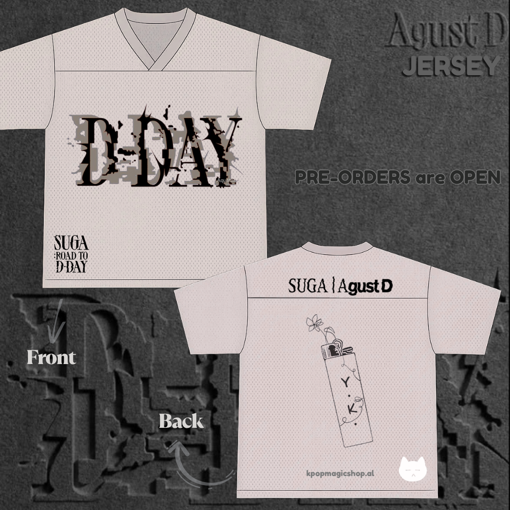 [PRE-ORDER] BTS: AGUST D Jersey