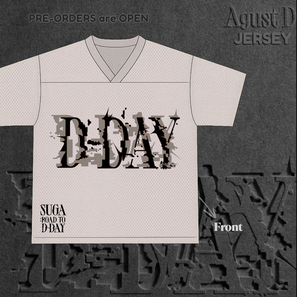 [PRE-ORDER] BTS: AGUST D Jersey