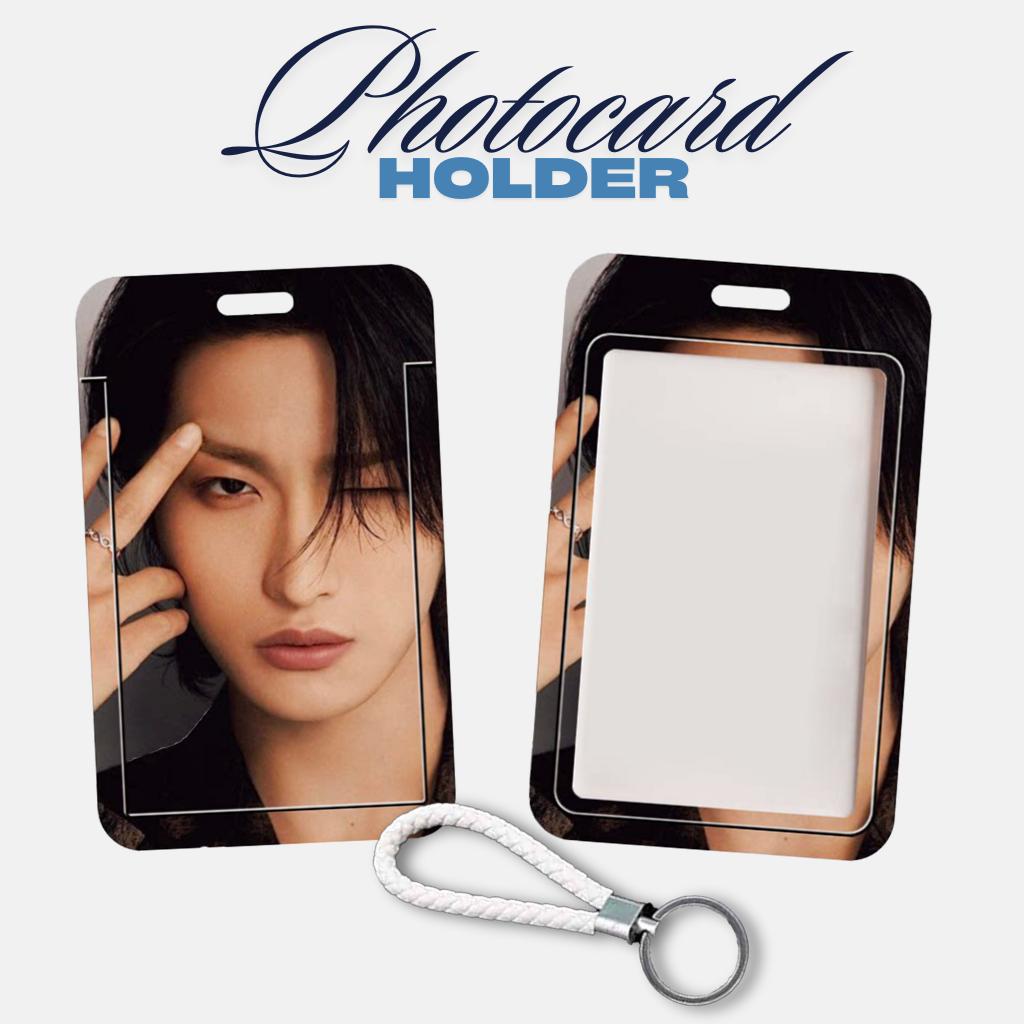 [Në Gjendje] ATEEZ Seonghwa PC Holder + White Lanyard
