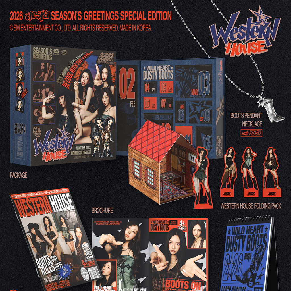 [PRE-ORDER] aespa – 2026 Official SEASON’S GREETINGS (SPECIAL EDITION) +WM bonus