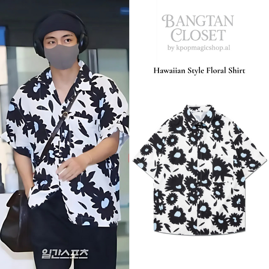 [PRE-ORDER] Bangtan Closet: Taehyung's Hawaiian Style Floral Shirt