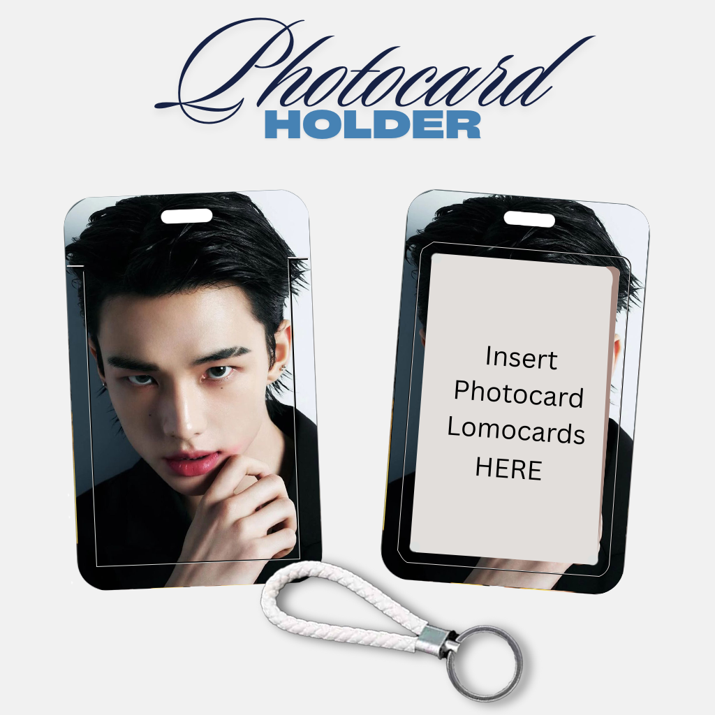 COMING SOON ✈️: Stray Kids Hyunjin PC Holder + White Lanyard